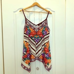 NWOT Akira handkerchief top